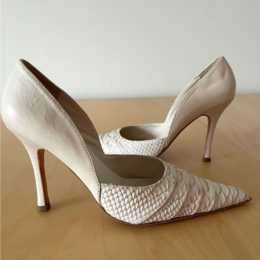 Elegant Cream High Heels